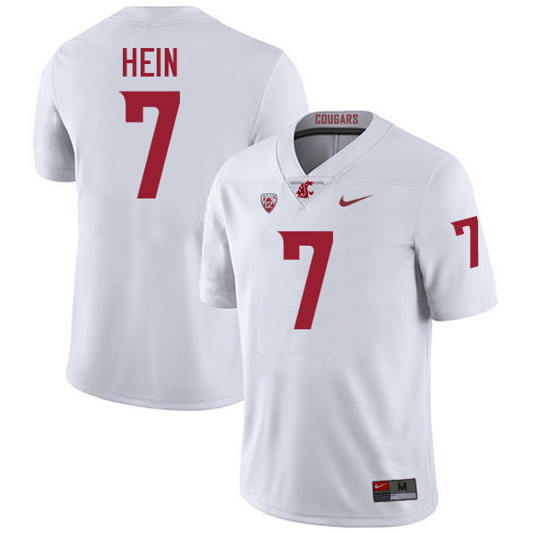 Mel Hein WSU Cougars Jersey.Washington State Cougars #7 Mel Hein Jersey Youth-White